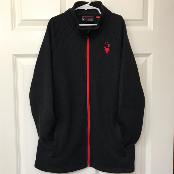 Spyder Full Zip Sweater Jacket - Picture 2 of 8